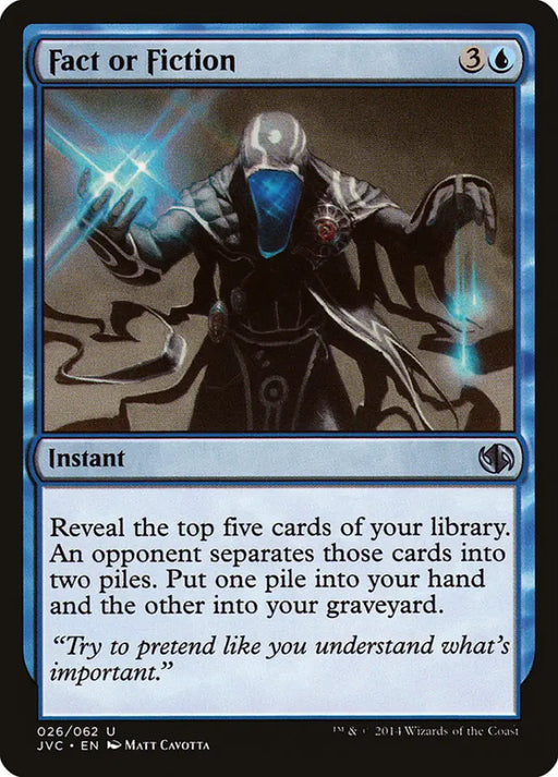 Fact or Fiction [Duel Decks Anthology] - MTG Single