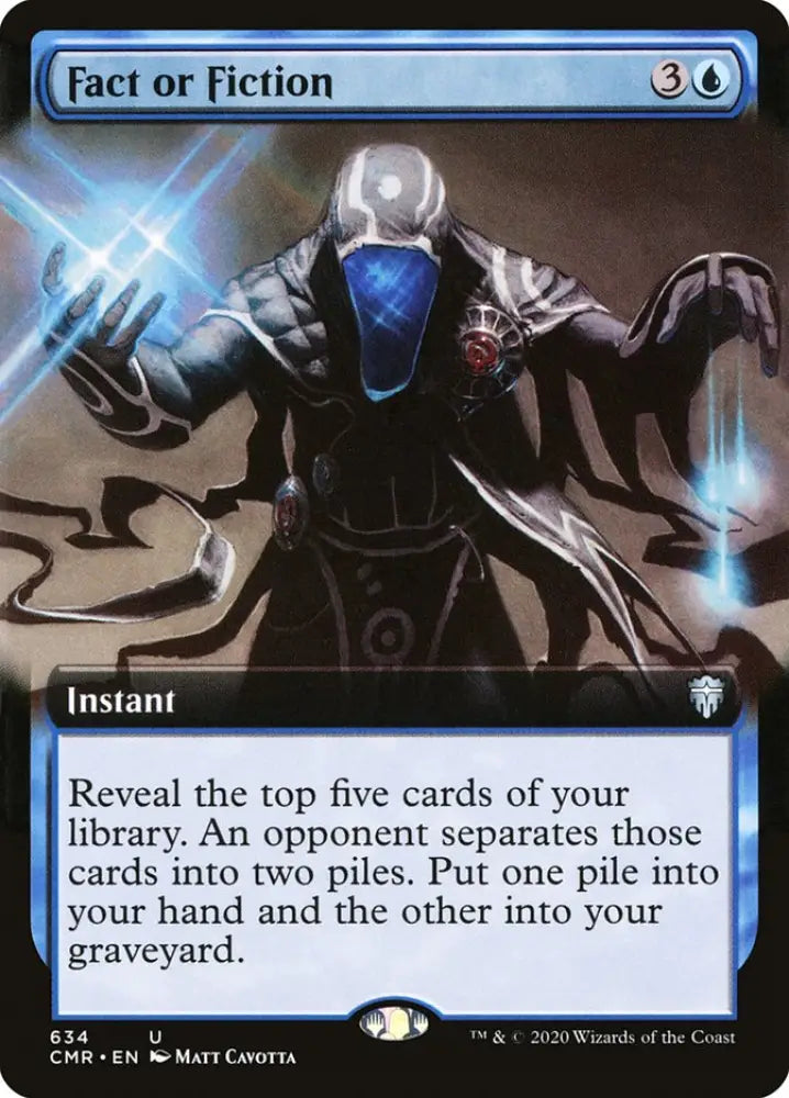 Fact or Fiction (Extended Art) [Commander Legends] - MTG Single