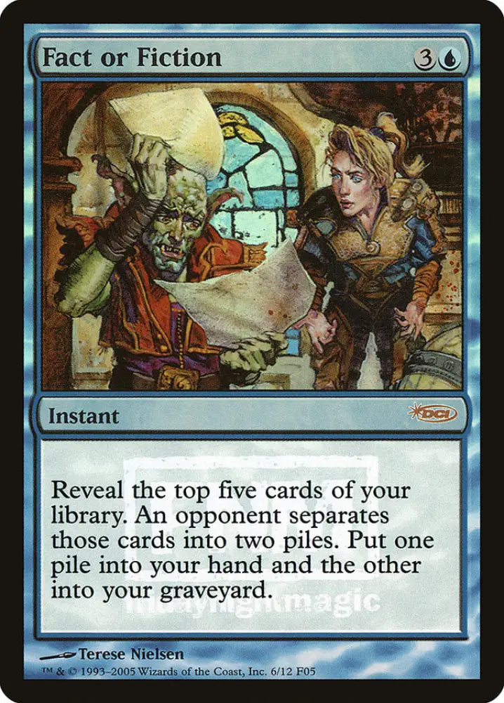 Fact or Fiction [Friday Night Magic 2005] - MTG Single