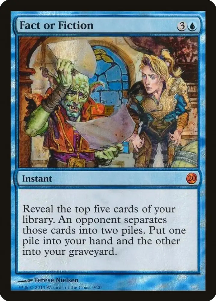 Fact or Fiction [From the Vault: Twenty] - MTG Single