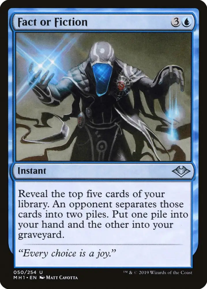 Fact or Fiction [Modern Horizons] - MTG Single