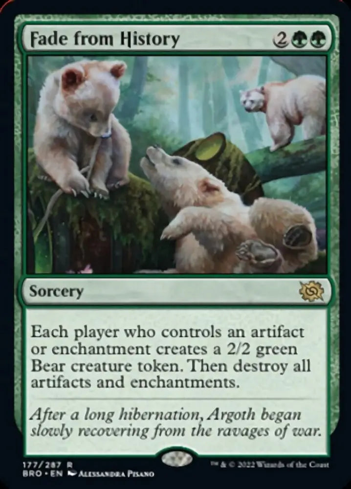 Fade from History [The Brothers’ War] - MTG Single