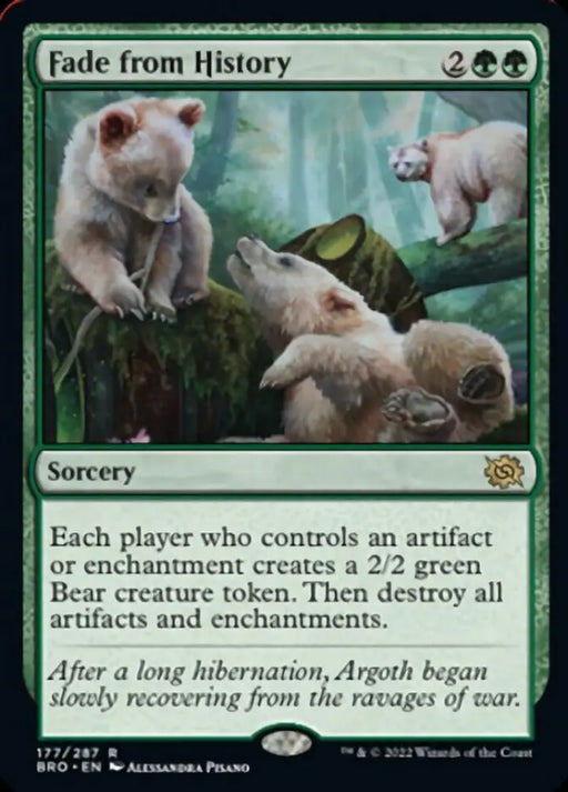 Fade from History [The Brothers’ War] - MTG Single