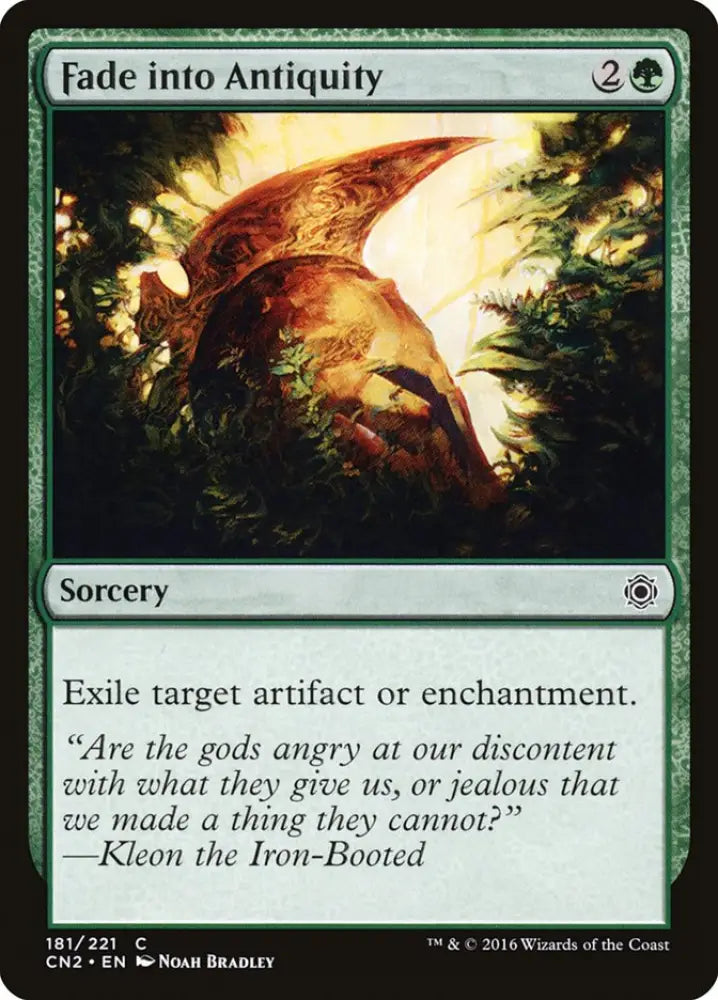 Fade into Antiquity [Conspiracy: Take the Crown] - MTG Single