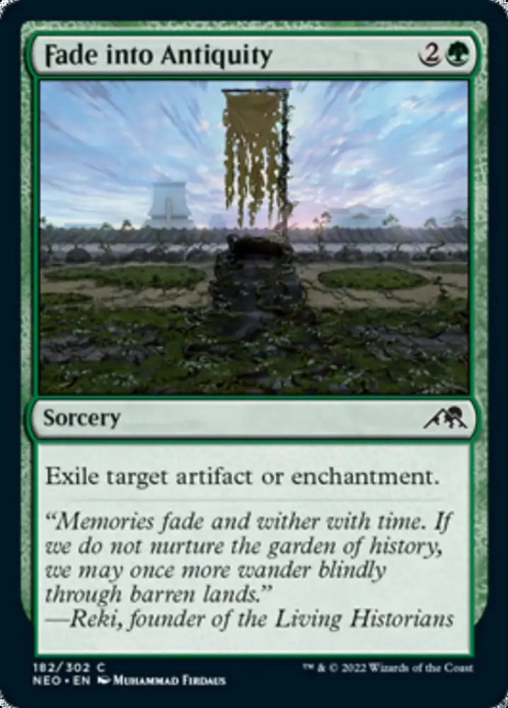 Fade into Antiquity [Kamigawa: Neon Dynasty] - MTG Single