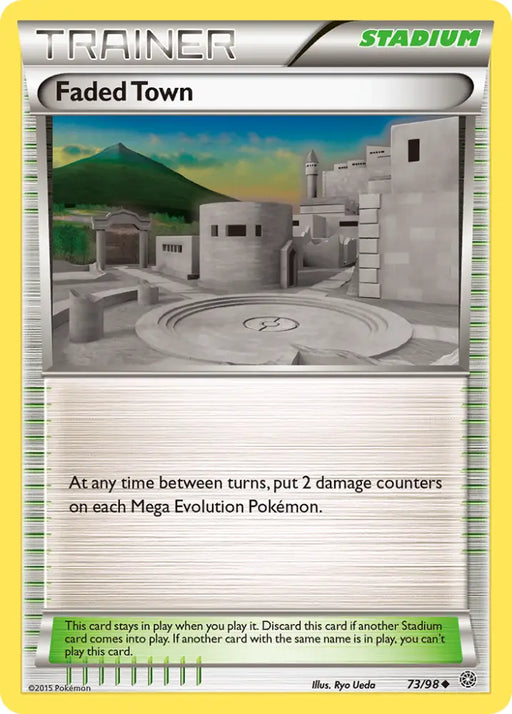 Faded Town (73/98) [XY: Ancient Origins] - Pokemon Single