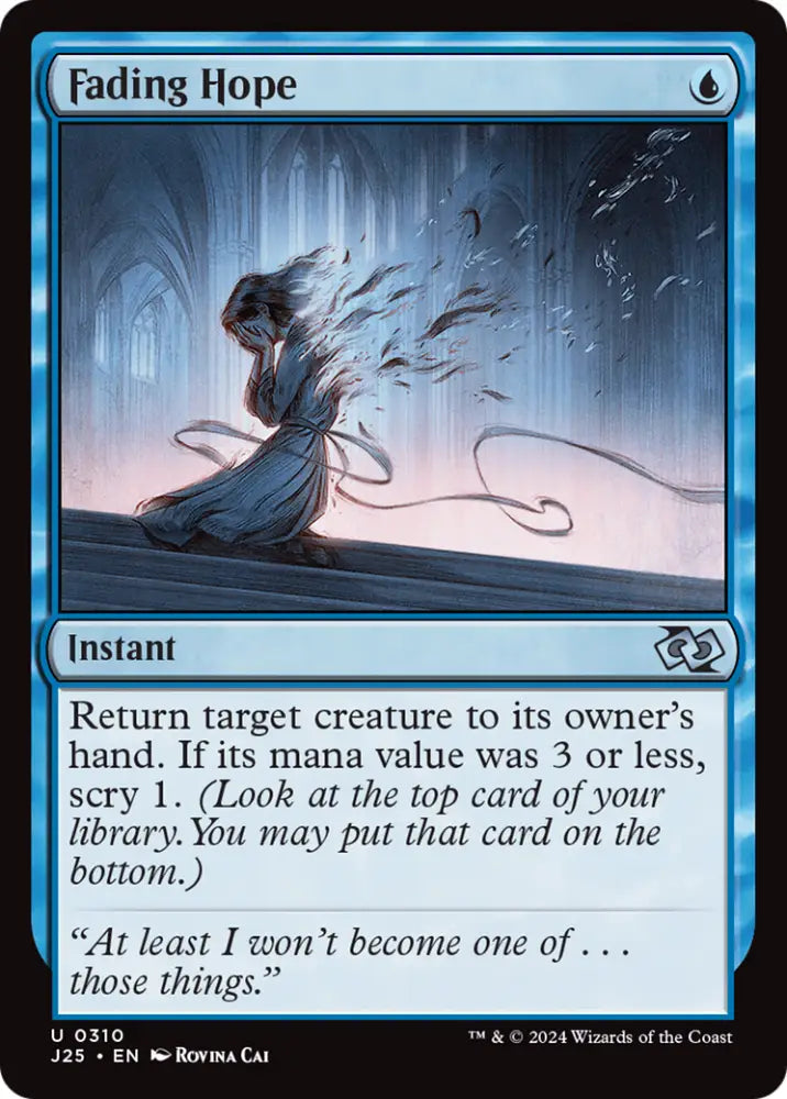 Fading Hope [Foundations Jumpstart] - MTG Single
