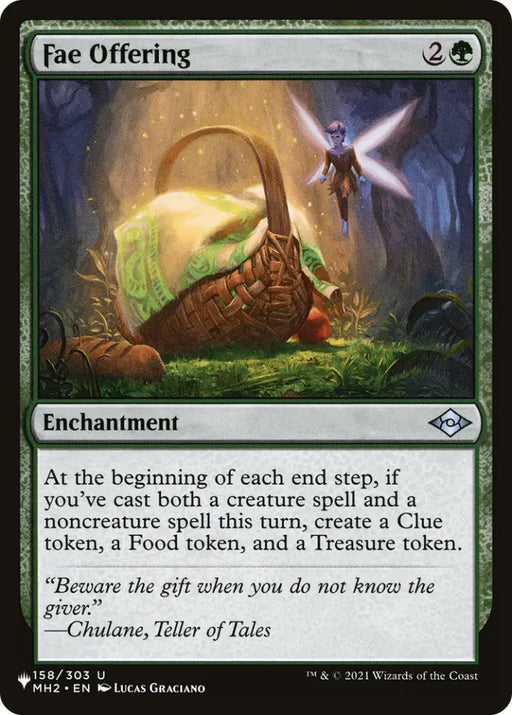Fae Offering [The List] - MTG Single
