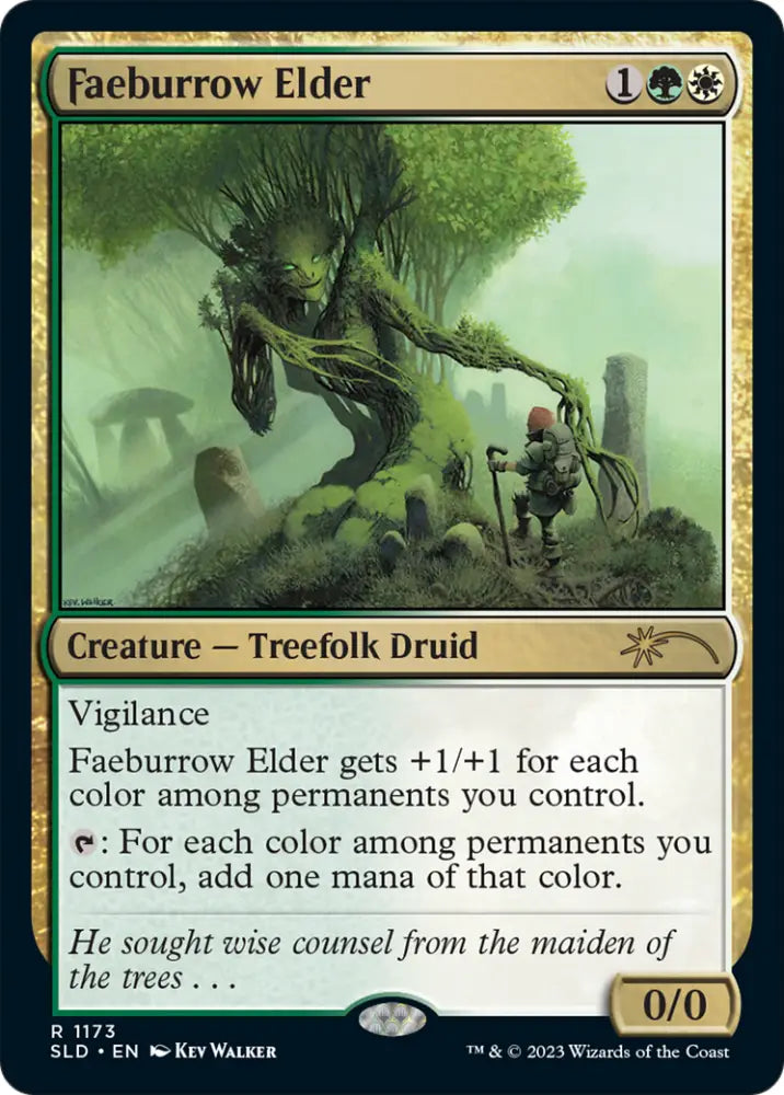 Faeburrow Elder [Secret Lair Drop Series] - MTG Single
