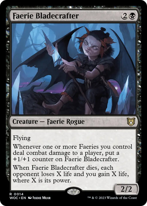 Faerie Bladecrafter [Wilds of Eldraine Commander] - MTG Single