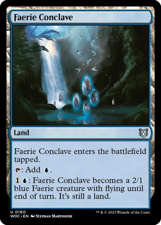 Faerie Conclave [Wilds of Eldraine Commander] - MTG Single