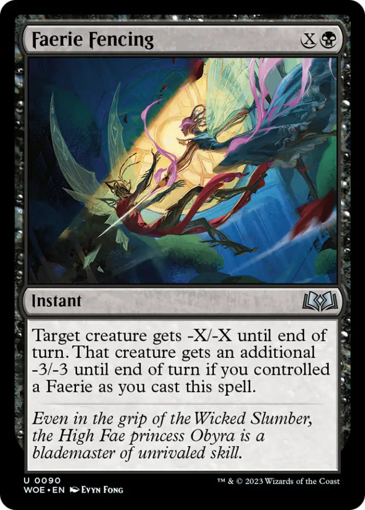 Faerie Fencing [Wilds of Eldraine] - MTG Single