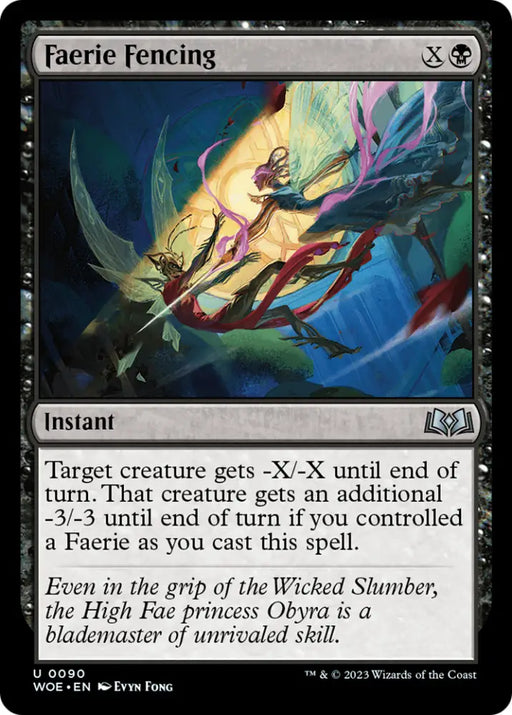 Faerie Fencing [Wilds of Eldraine] - MTG Single