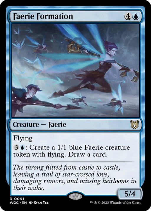 Faerie Formation [Wilds of Eldraine Commander] - MTG Single