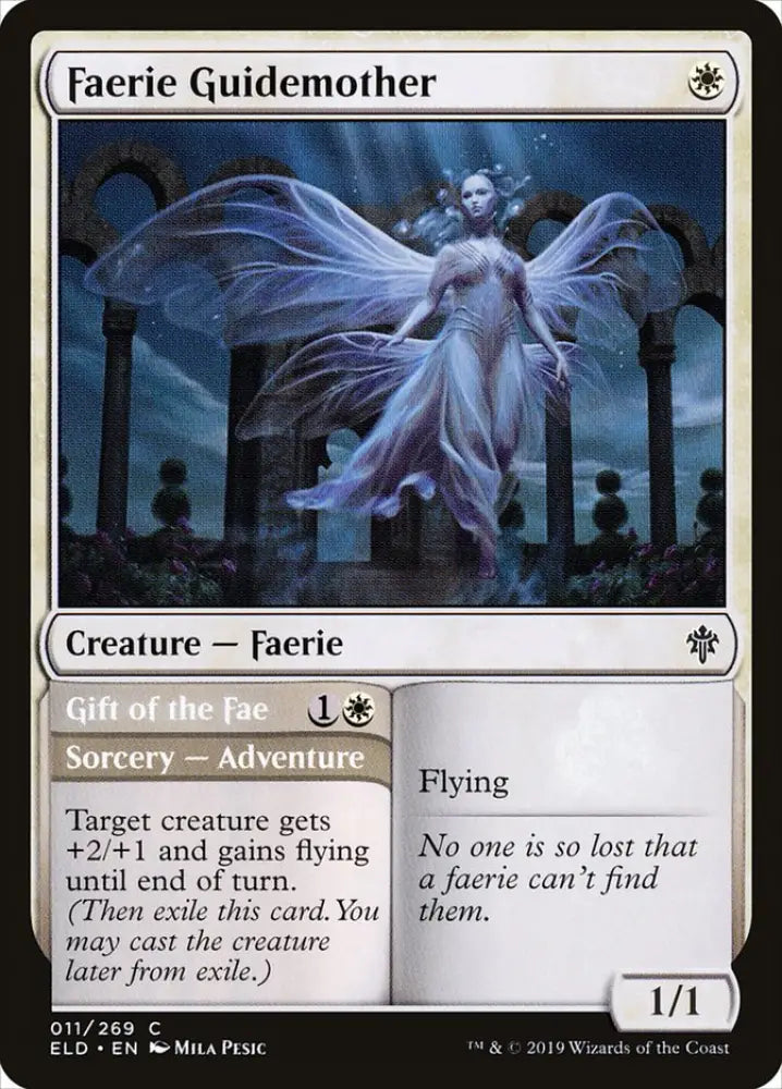 Faerie Guidemother // Gift of the Fae [Throne of Eldraine] - MTG Single