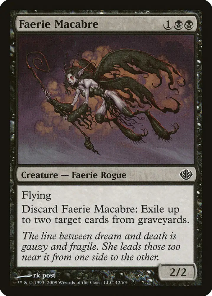 Faerie Macabre [Duel Decks: Garruk vs. Liliana] - MTG Single