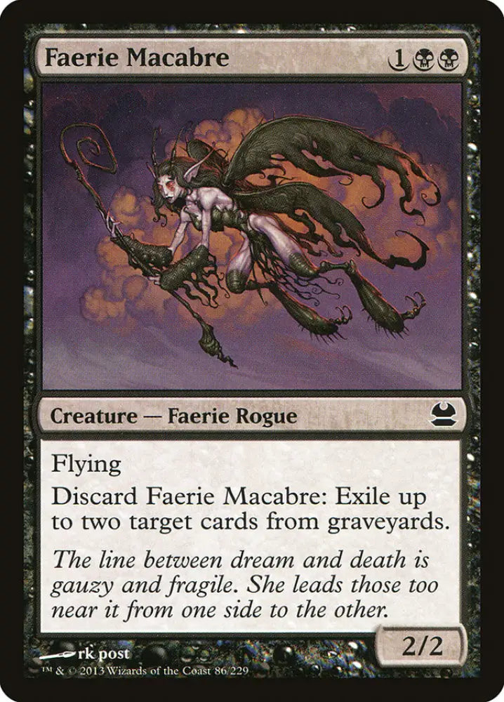 Faerie Macabre [Modern Masters] - MTG Single
