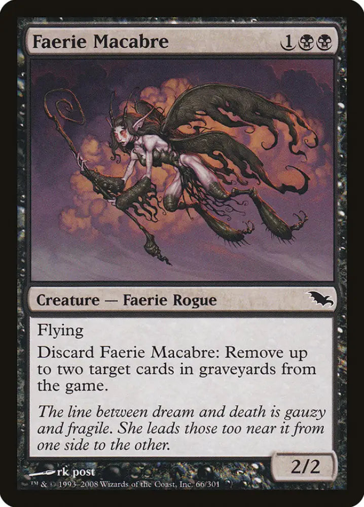 Faerie Macabre [Shadowmoor] - MTG Single