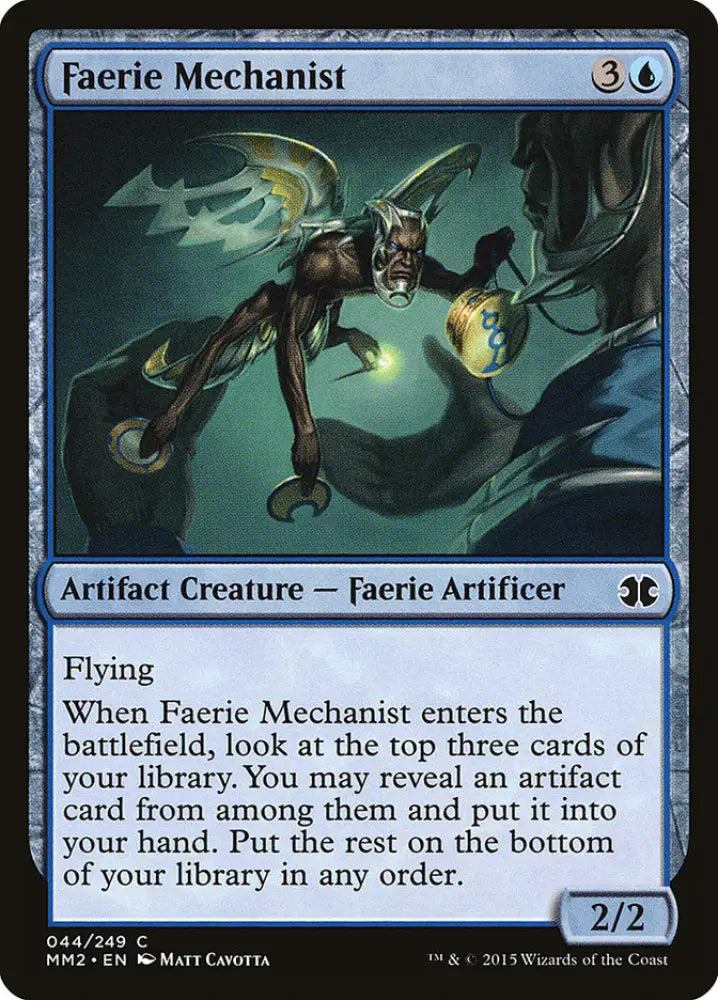 Faerie Mechanist [Modern Masters 2015] - MTG Single
