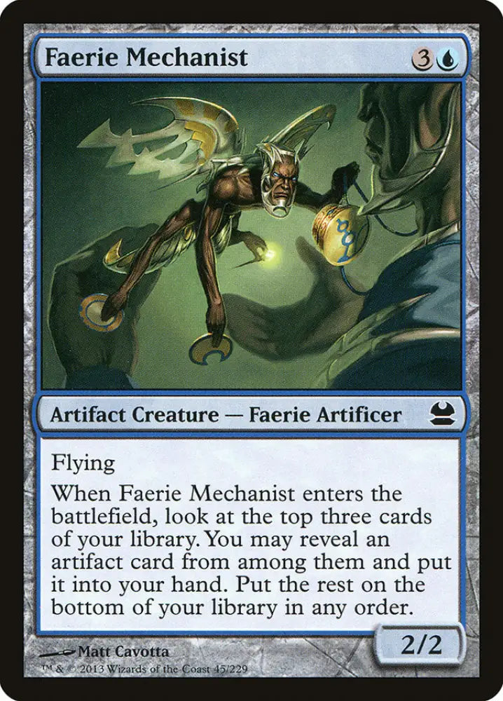 Faerie Mechanist [Modern Masters] - MTG Single