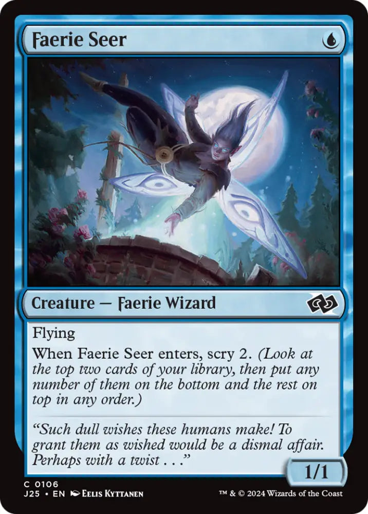 Faerie Seer [Foundations Jumpstart] - MTG Single