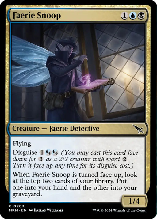 Faerie Snoop [Murders at Karlov Manor] - MTG Single
