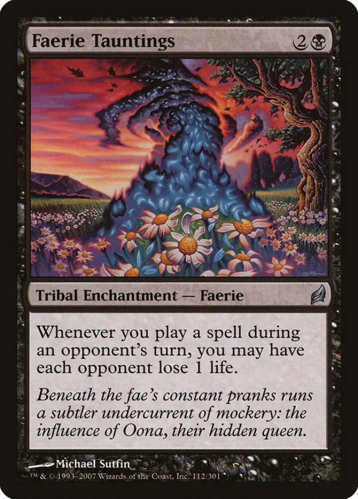 Faerie Tauntings [Lorwyn] - MTG Single