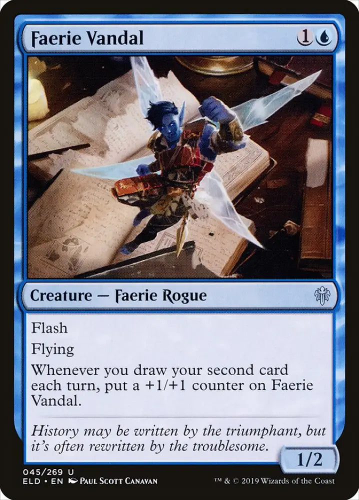 Faerie Vandal [Throne of Eldraine] - MTG Single