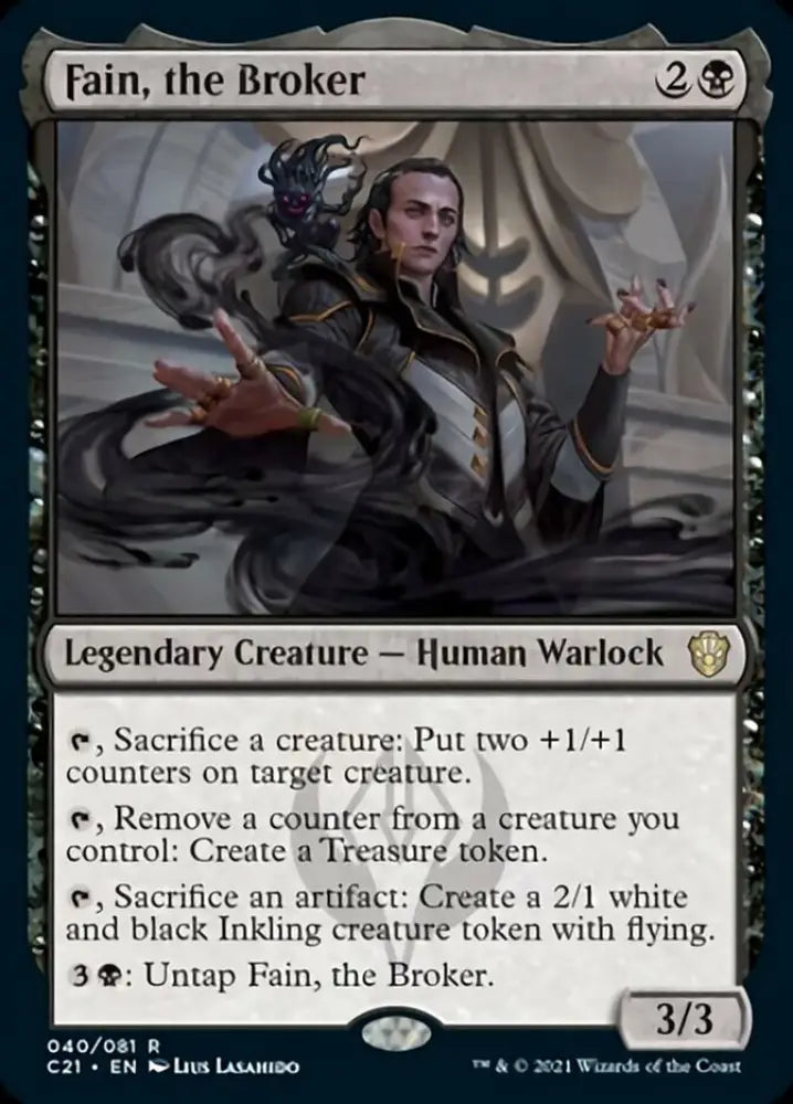 Fain the Broker [Commander 2021] - MTG Single