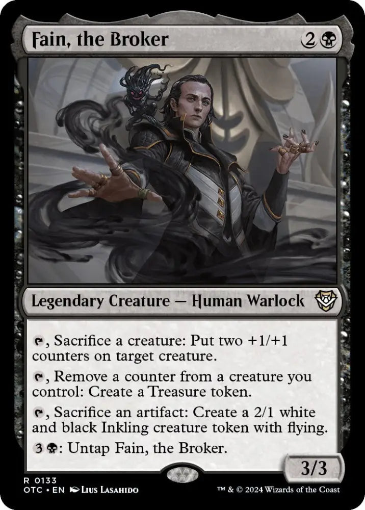 Fain the Broker [Outlaws of Thunder Junction Commander] - MTG Single