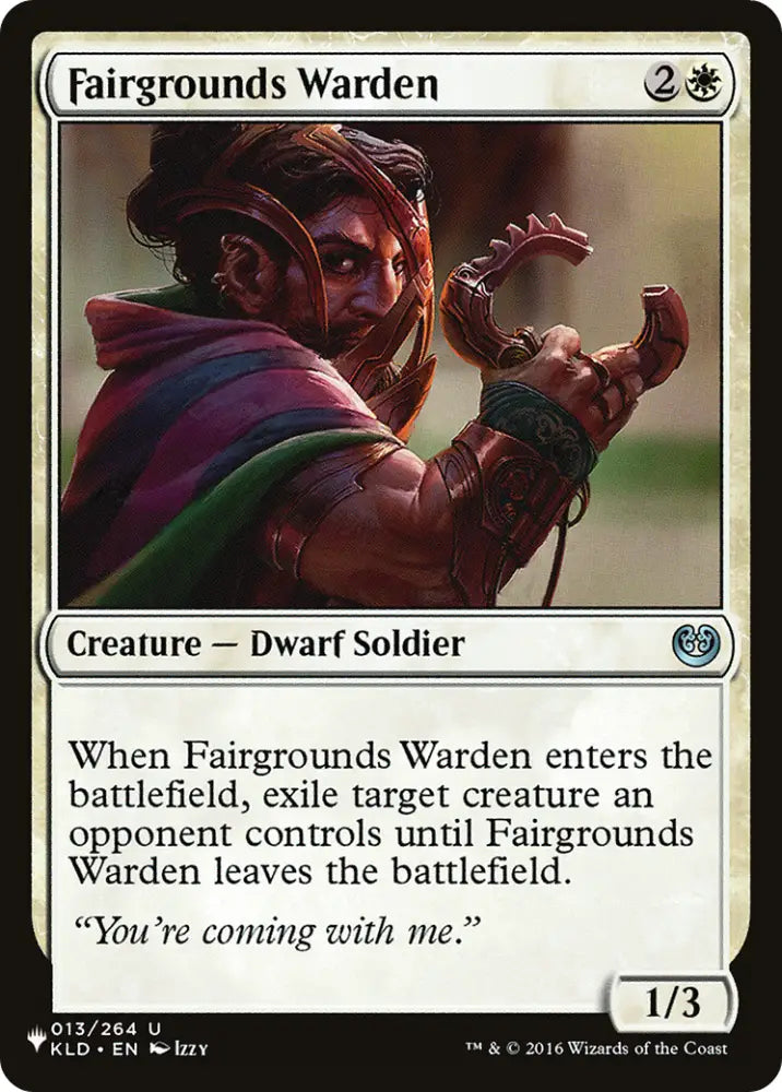 Fairgrounds Warden [The List] - MTG Single
