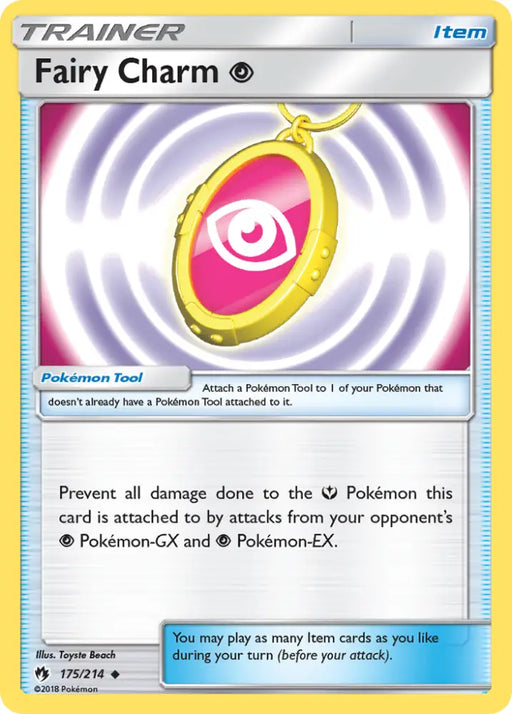 Fairy Charm Psychic (175/214) [Sun & Moon: Lost Thunder] - Pokemon Single