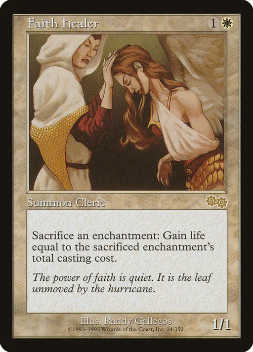 Faith Healer [Urza’s Saga] - MTG Single
