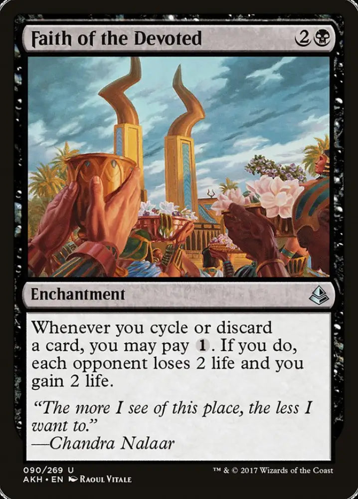 Faith of the Devoted [Amonkhet] - MTG Single