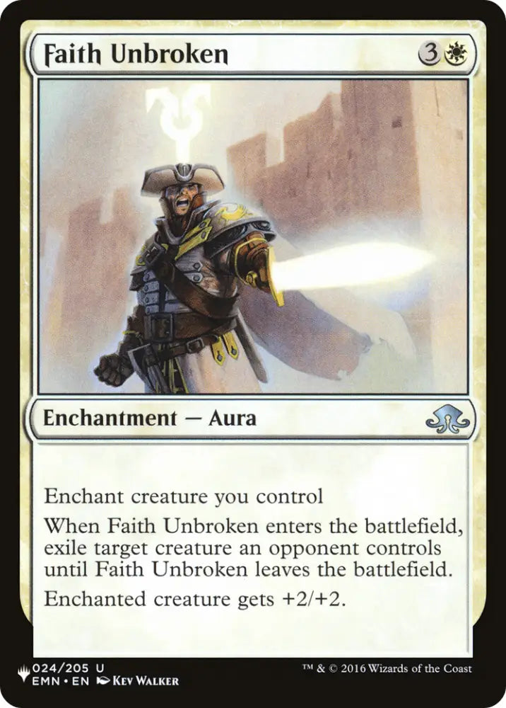 Faith Unbroken [The List] - MTG Single