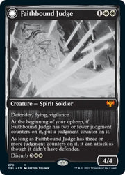 Faithbound Judge // Sinner’s Judgment [Innistrad: Double Feature] - MTG Single