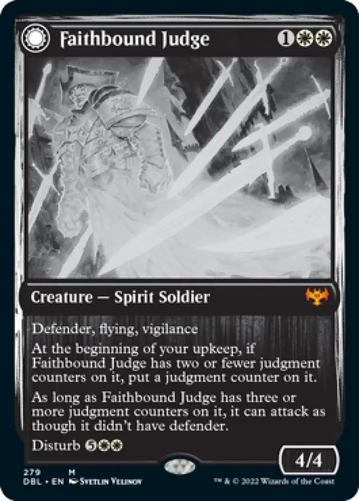 Faithbound Judge // Sinner’s Judgment [Innistrad: Double Feature] - MTG Single