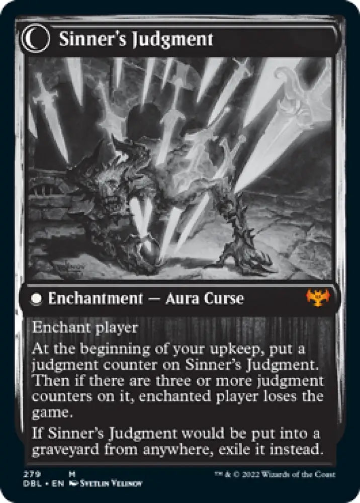 Faithbound Judge // Sinner’s Judgment [Innistrad: Double Feature] - MTG Single
