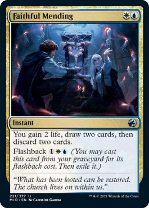 Faithful Mending [Innistrad: Midnight Hunt] - MTG Single