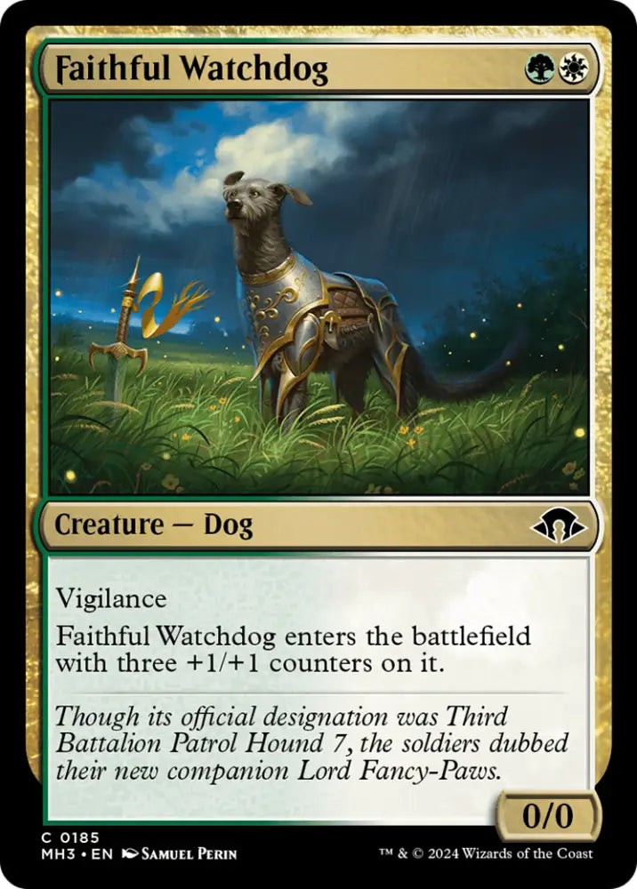 Faithful Watchdog [Modern Horizons 3] - MTG Single
