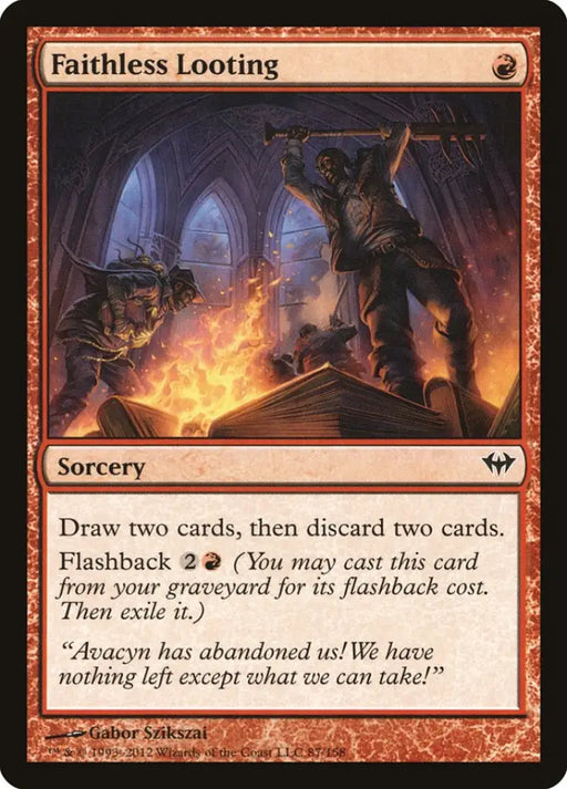 Faithless Looting [Dark Ascension] - MTG Single