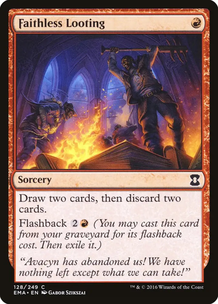 Faithless Looting [Eternal Masters] - MTG Single