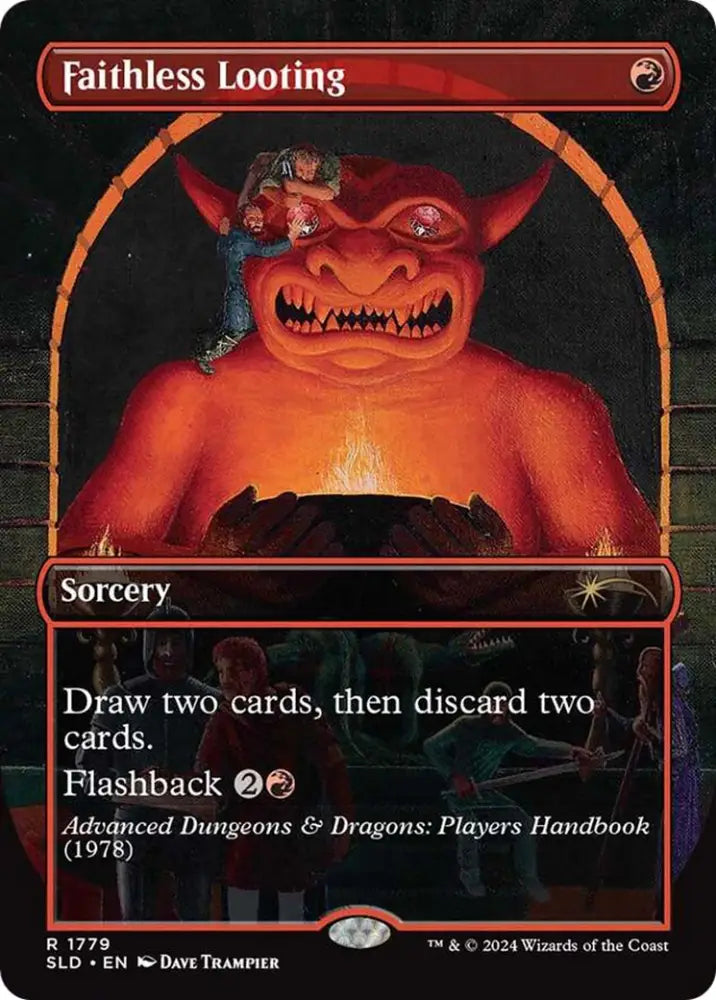 Faithless Looting [Secret Lair Drop Series] - MTG Single
