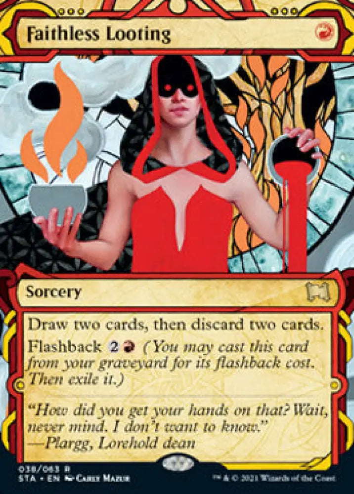 Faithless Looting [Strixhaven: School of Mages Mystical Archive] - MTG Single