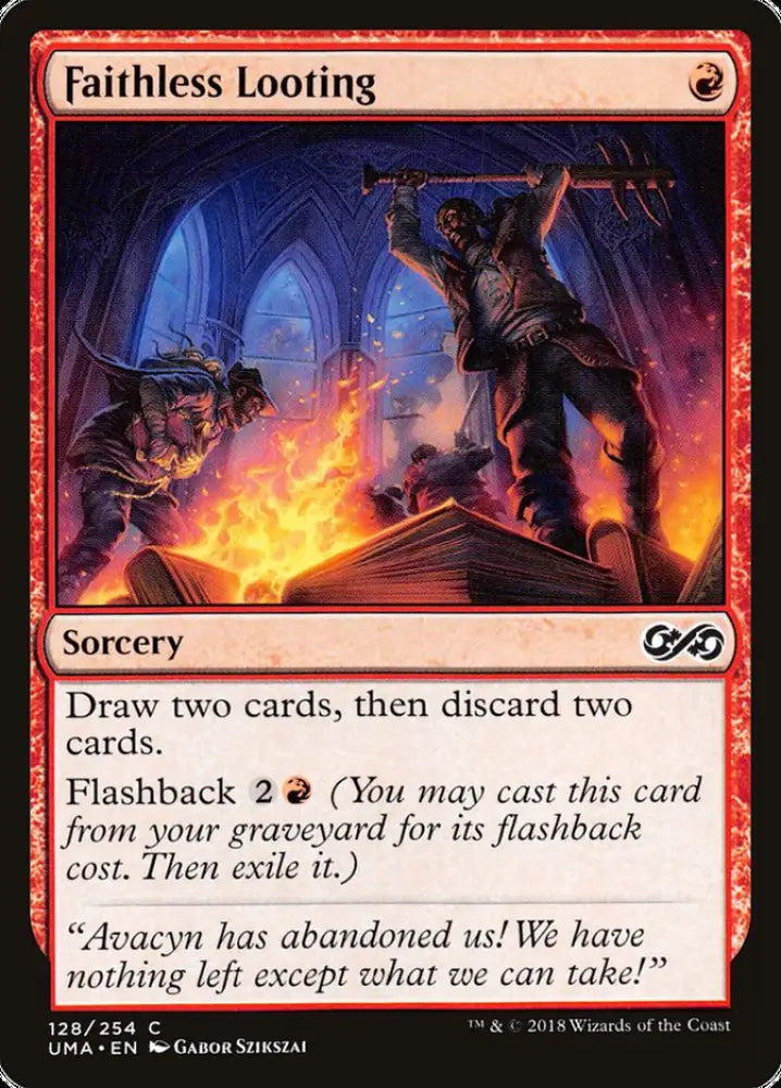 Faithless Looting [Ultimate Masters] - MTG Single