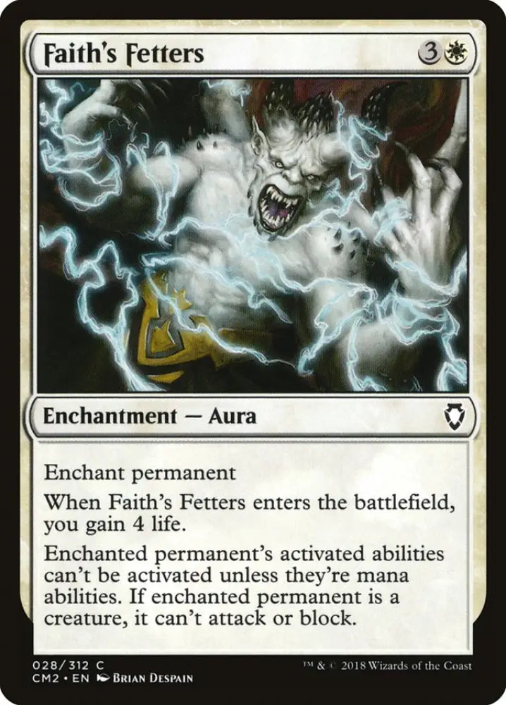 Faith’s Fetters [Commander Anthology Volume II] - MTG Single