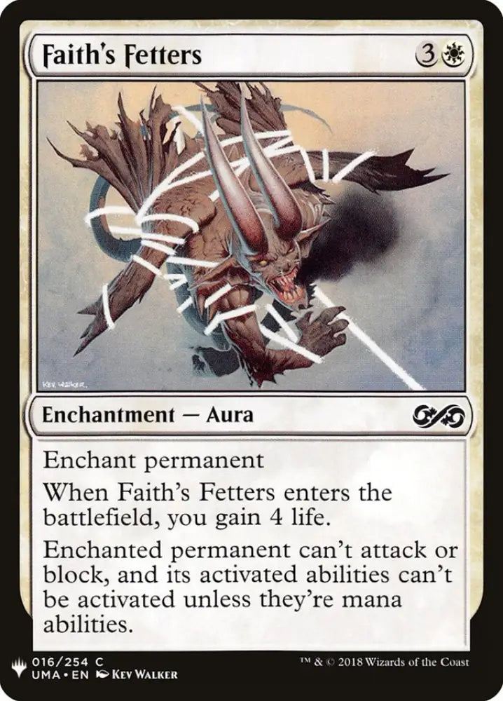 Faith’s Fetters [Mystery Booster] - MTG Single