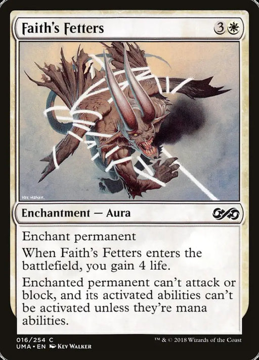 Faith’s Fetters [Ultimate Masters] - MTG Single