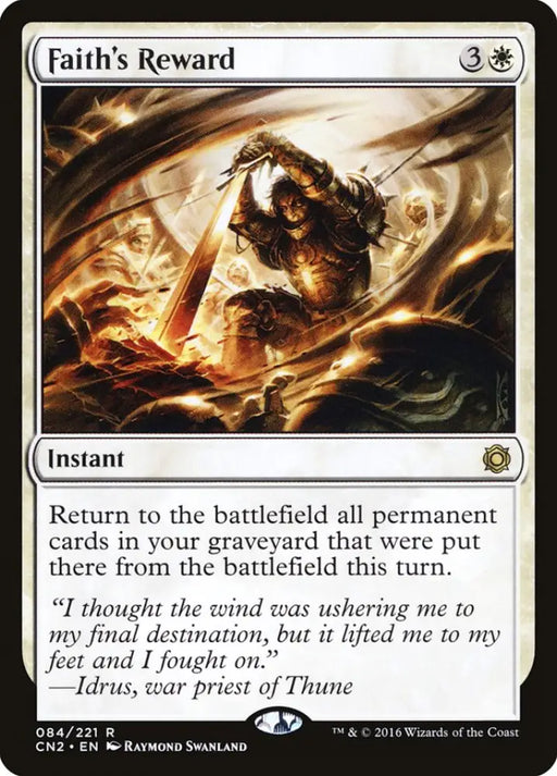 Faith’s Reward [Conspiracy: Take the Crown] - MTG Single