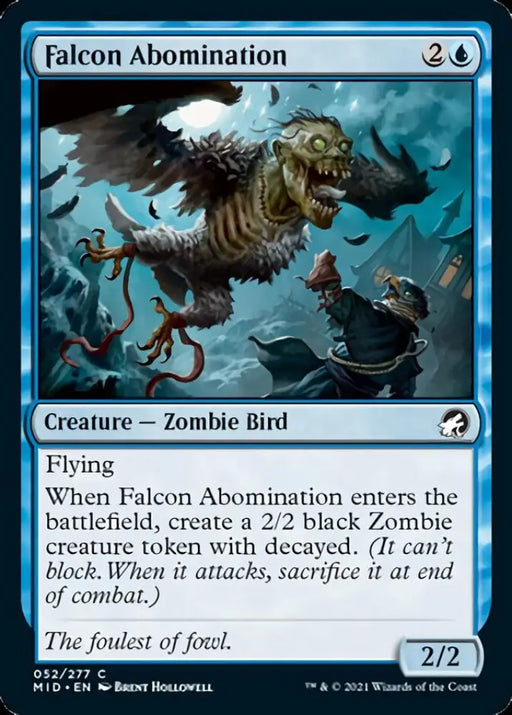 Falcon Abomination [Innistrad: Midnight Hunt] - MTG Single